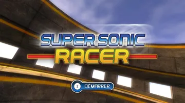 Super Sonic Racer screen shot title